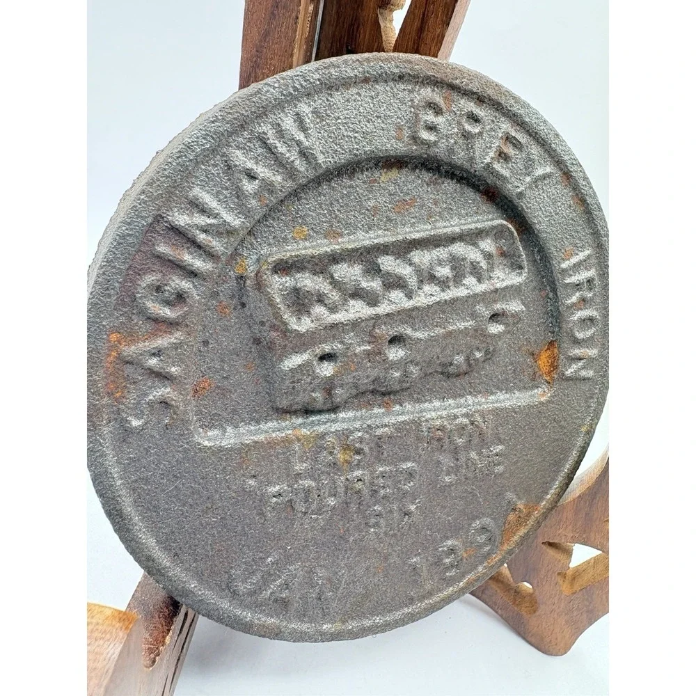 1994 Saginaw Grey Iron Last Iron Poured Line 6 General Motors Solid Metal Cast